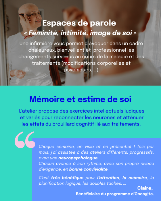 Espace de parole et Mémoire et estime de soi