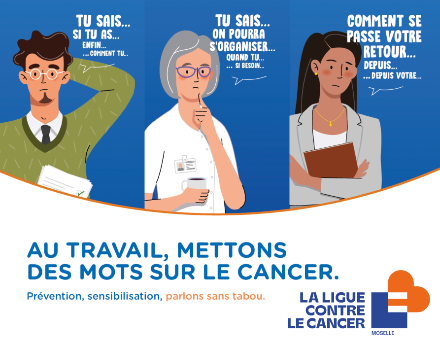 Au travail, mettons des mots sur le cancer