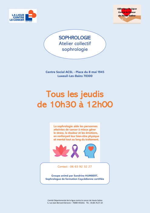 ateliers collectifs sophrologie
