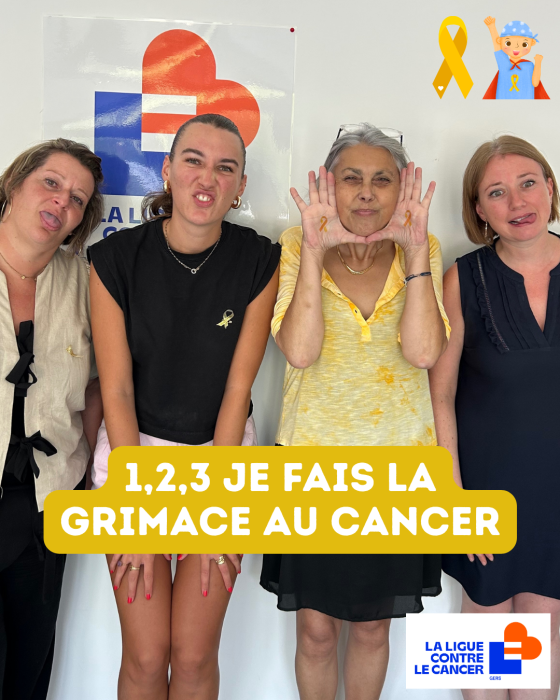 la grimace au cancer