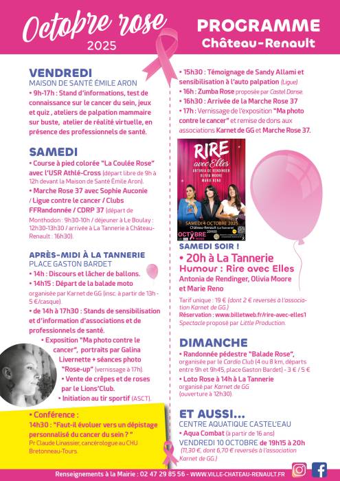 Programme Chateau Renault 2025