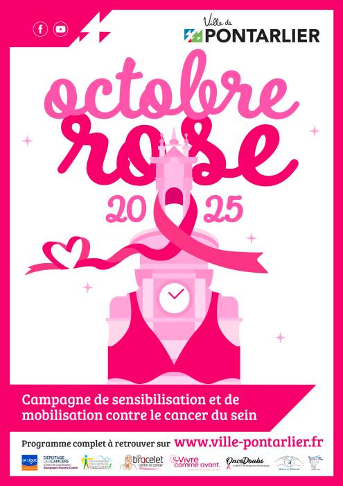 Affiche Crazy Pink Run Pontarlier