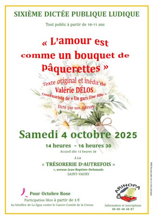 Affiche Saint Vaury