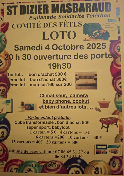 Affiche Saint Dizier Masbaraud