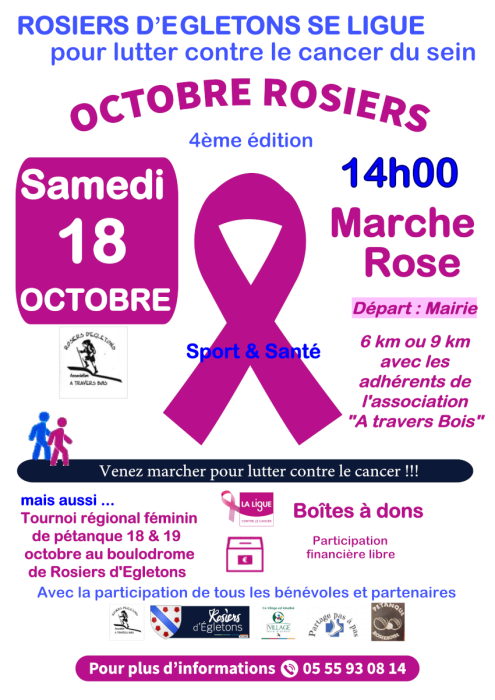 Marche rose rosiers d'egletons 2025