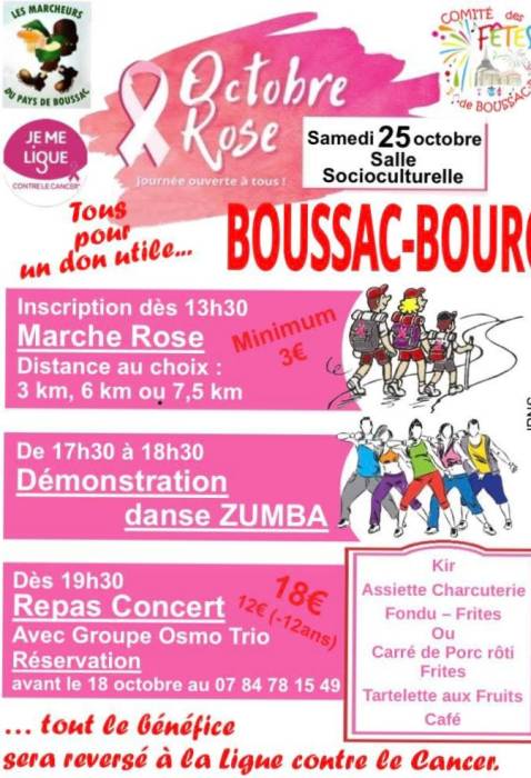 Affiche Boussac Bourg