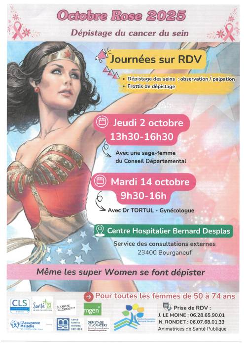 Affiche CH BOURGANEUF