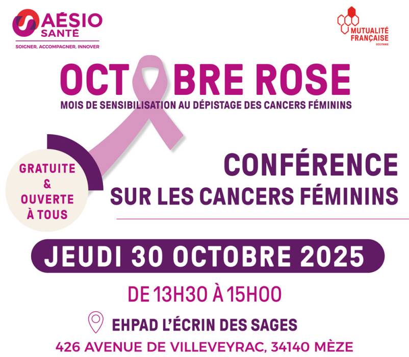 Conférence sur les cancers féminins
