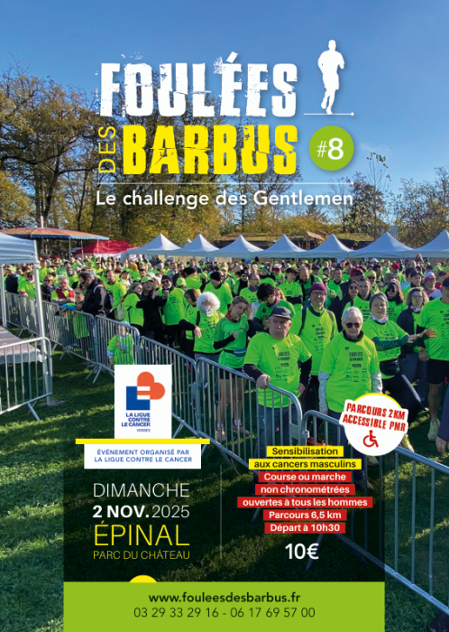 Foulées des Barbus 2025