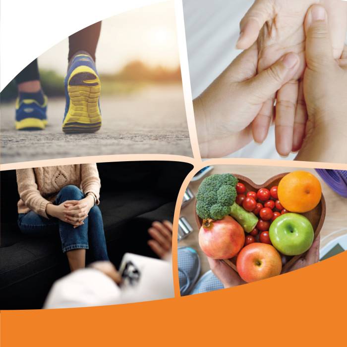 Soins de support marche nordique - socio-esthétiques - soutien psy - diététique