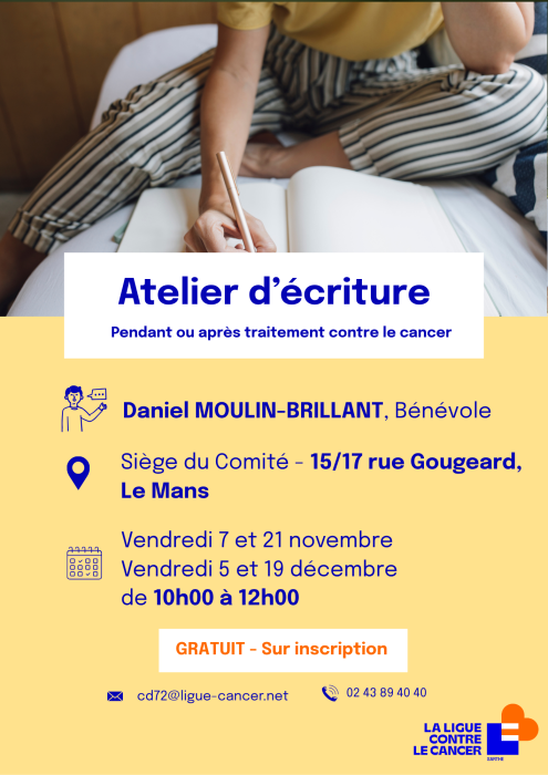 Atelier d'écriture