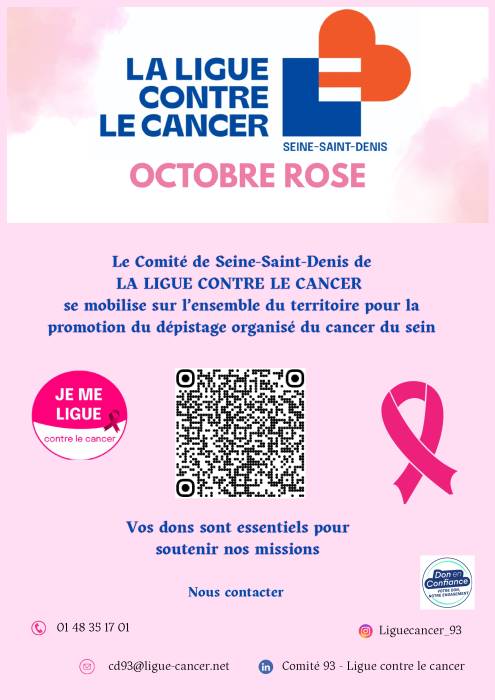 Flyer octobre rose