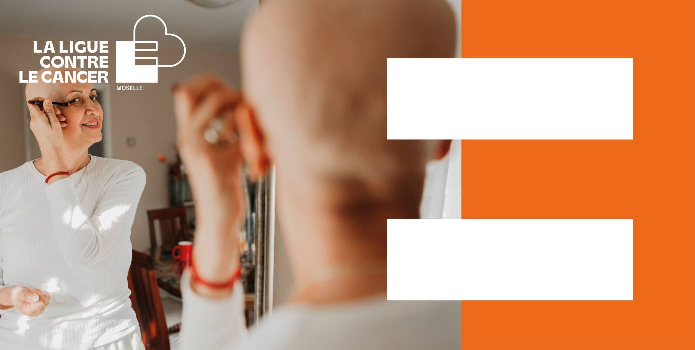 Soins de support Malade se maquillant