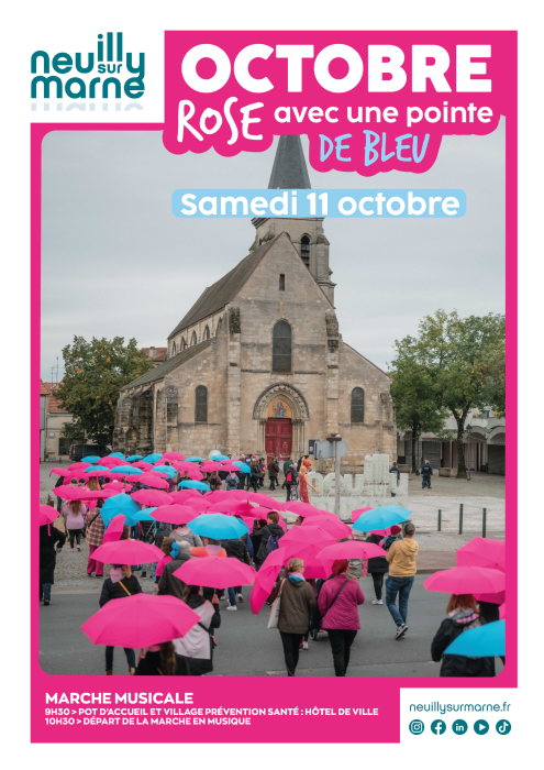 Octobre rose 2025 neuilly-sur-marne