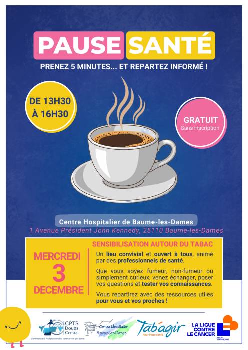 Affiche action tabac CH BLD 2025