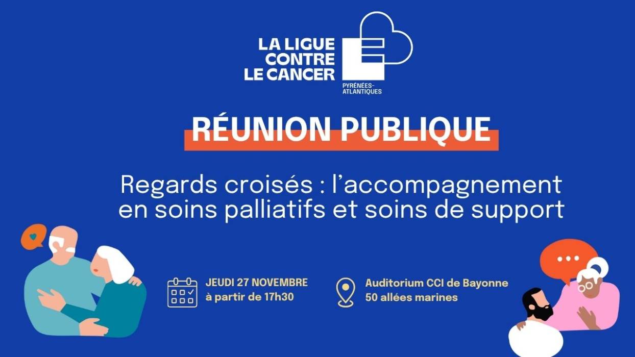 Réunion publique soins palliatifs et soins de support