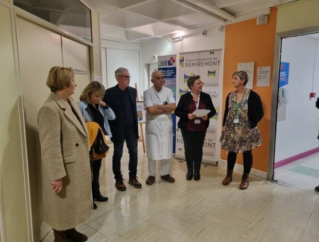 inauguration salon des familles CH Remiremont