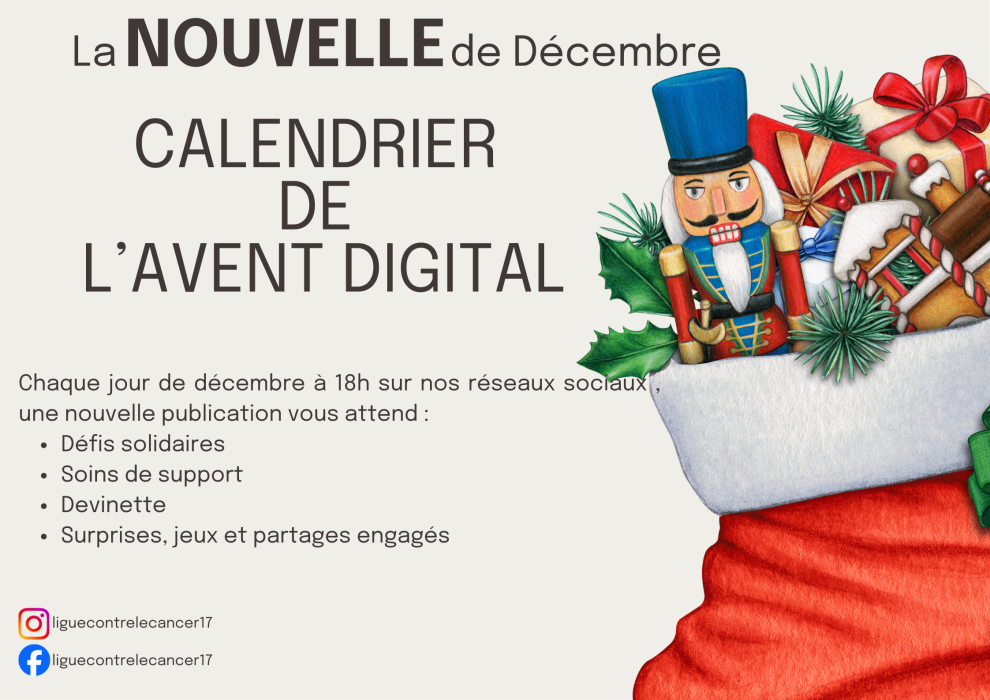 Calendrier de l'avent digital
