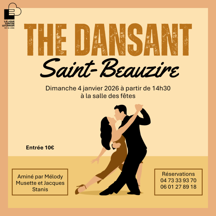 Thé dansant à Saint-Beauzire