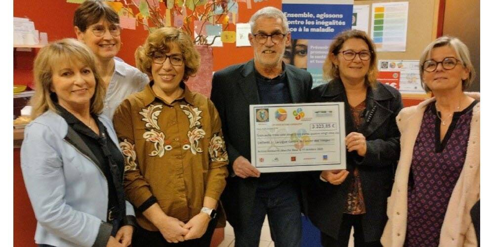 remise de chèque Remiremont 2025