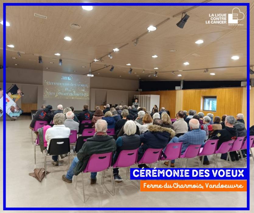  Cérémonie de vœux et de remerciements du Comité 54 (2026) | Comité 54 de la Ligue contre le cancer