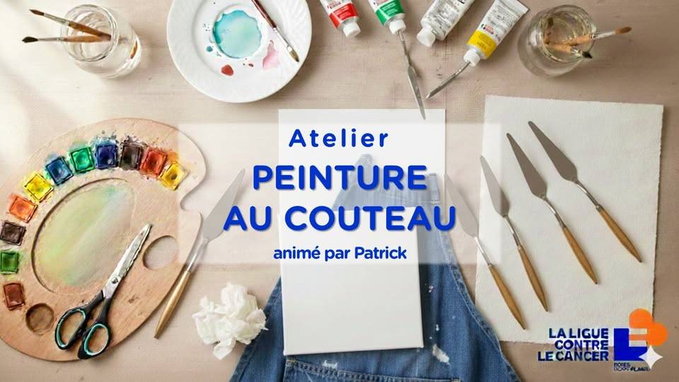 ATELIER PEINTURE AU COUTEAU