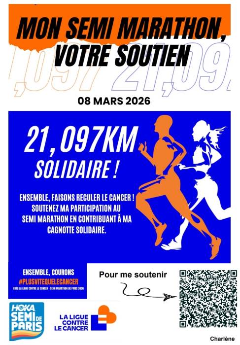 dossard solidaire charlène