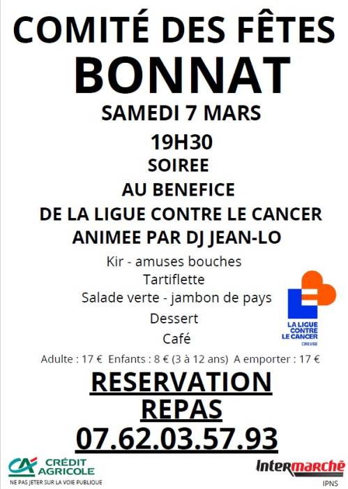 Affiche Bonnat 7 mars