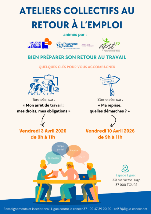 Affiche retour à l'emploi