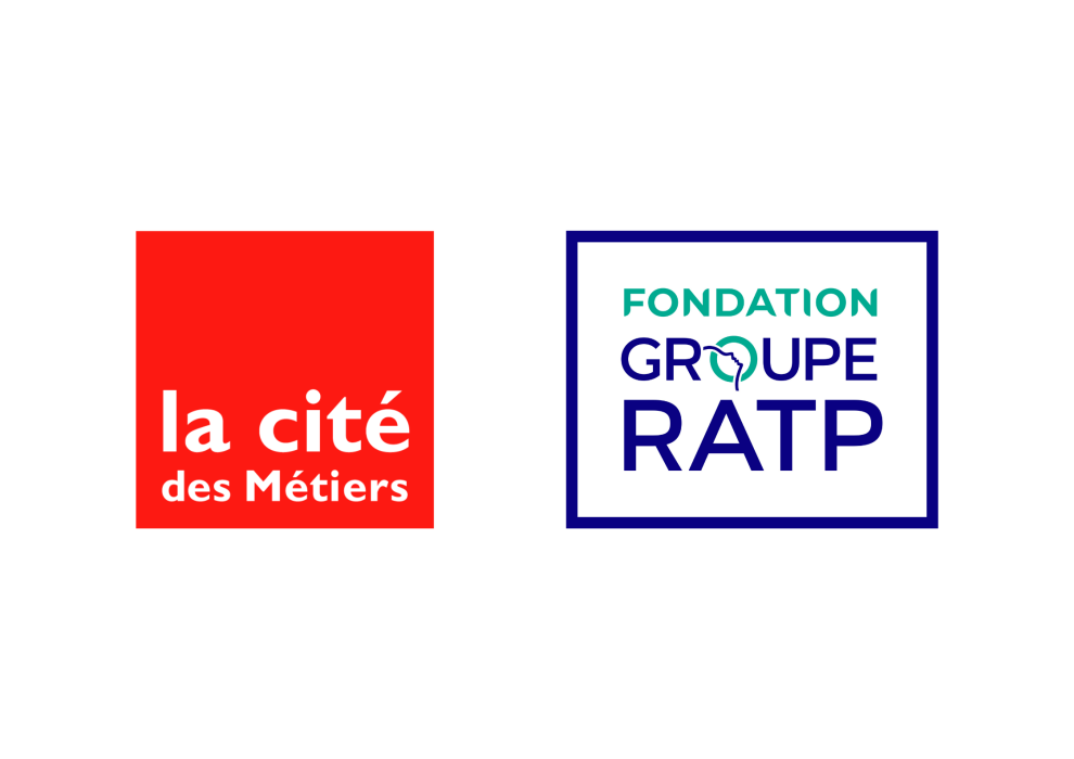 logos Cité des Métiers et Fondation Groupe RATP