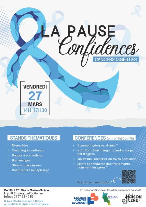 pause confidences - cancers digestifs 27/03