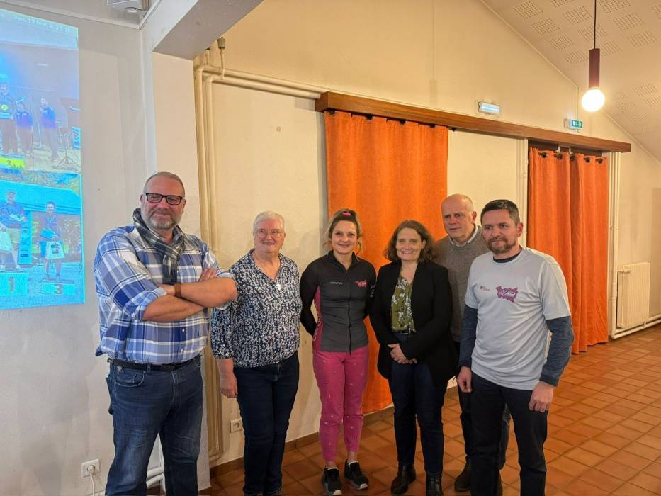 remise de chèque athlétisme le thillot