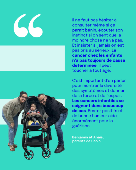 Témoignage parents Gabin