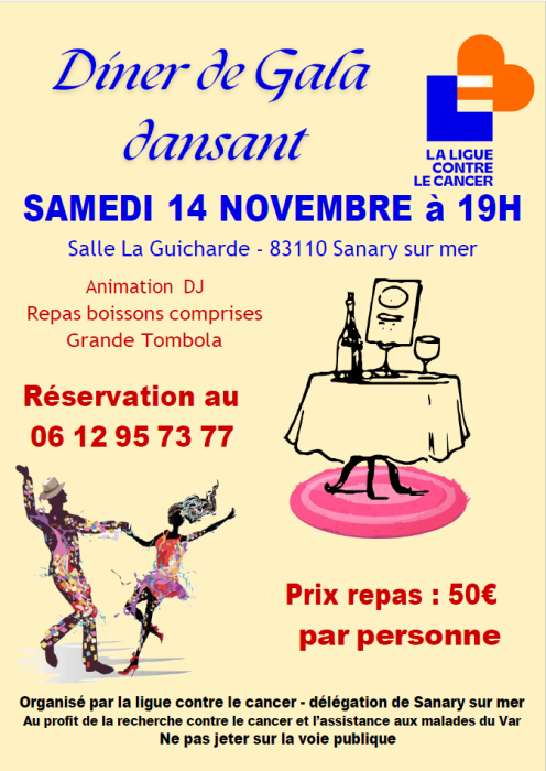 14.11.2026 Diner de Gala 