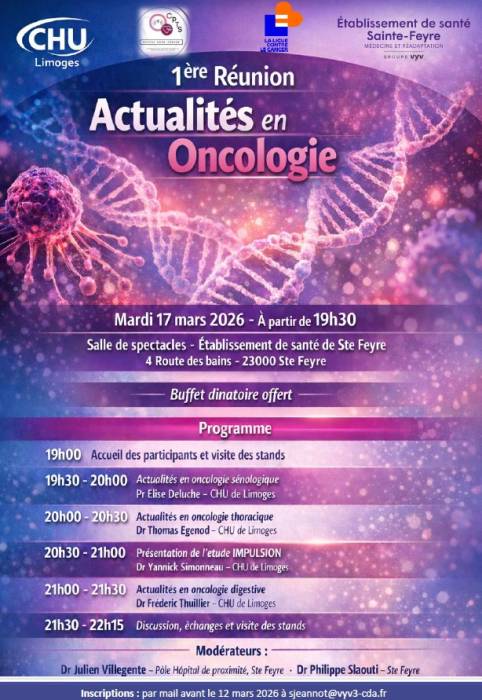 Actualités en oncologie