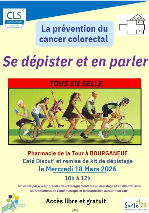 Affiche pharmacie Bourganeuf