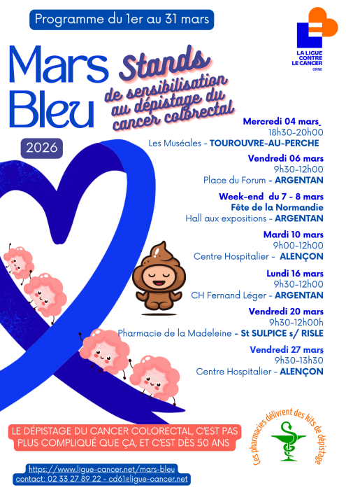 programme mars bleu 2026