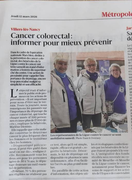 supermarché Match de Villers-lès-Nancy - Mars Bleu