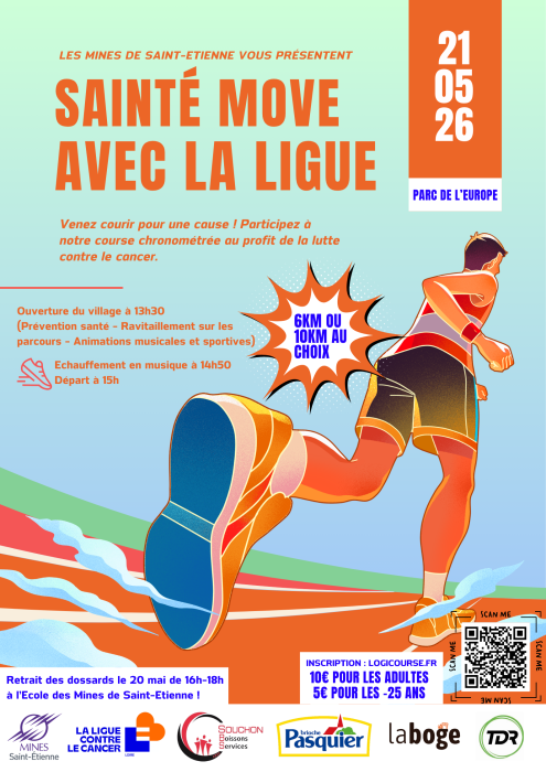 Sainté Move avec la ligue 2026