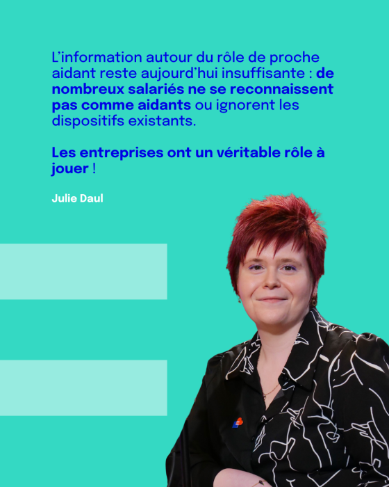 Julie Daul actu proche aidant