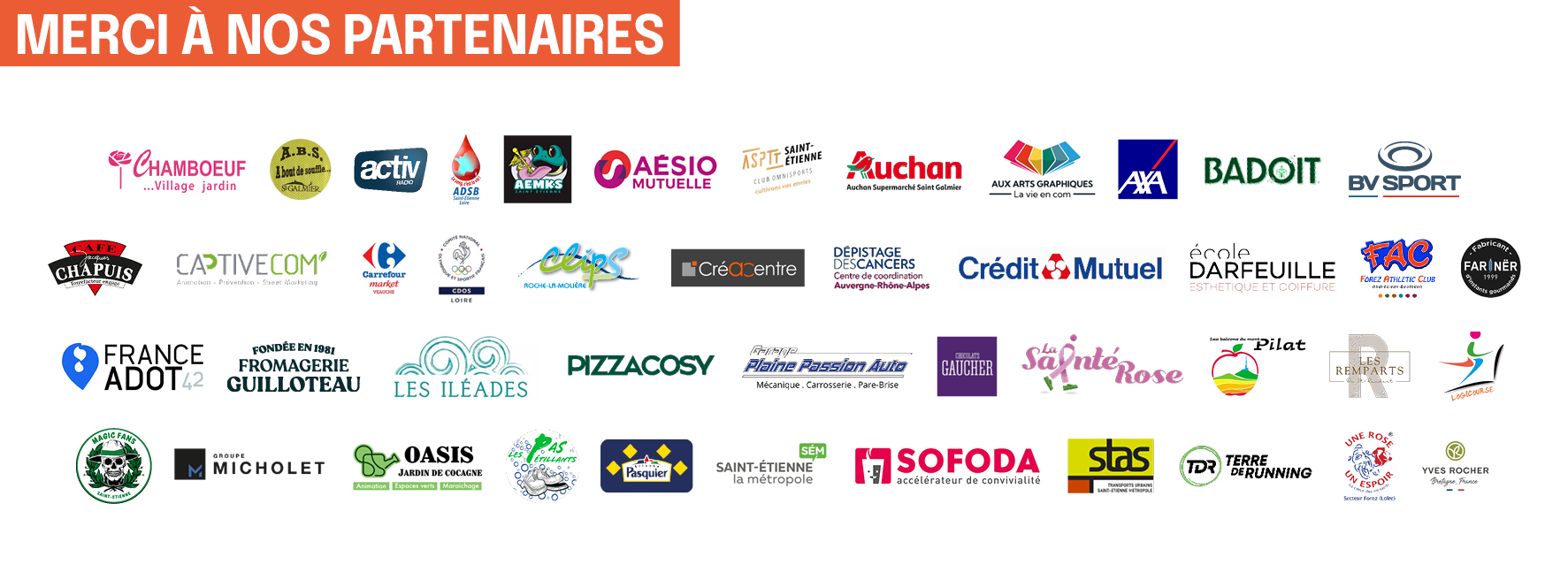 partenaires foulées