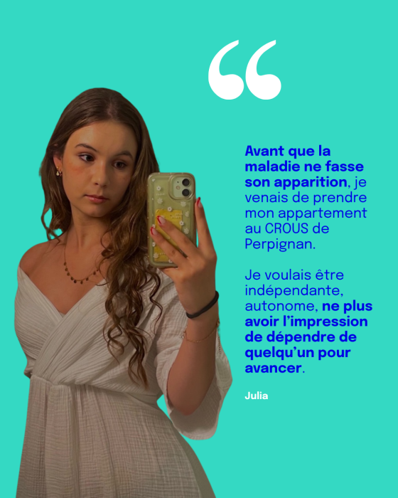 Témoignage Julia lymphome de Hodgkin