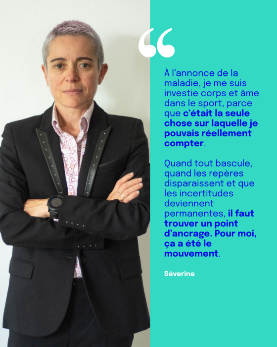 Séverine témoignage sport