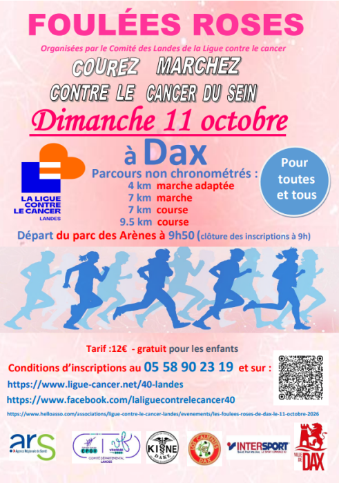 foulées Roses 2026
