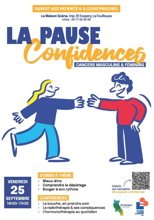 pause confidences - cancers masculins féminins 25/09/26