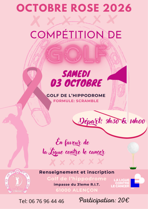 golf hippodrome alencon