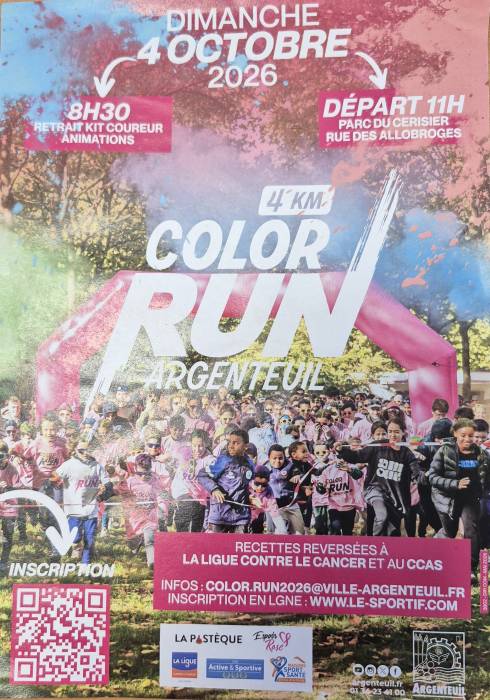 Course, foule