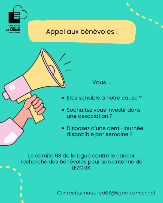 Appel aux bénévoles
