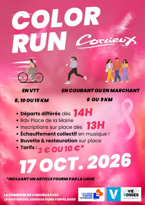 color run corcieux