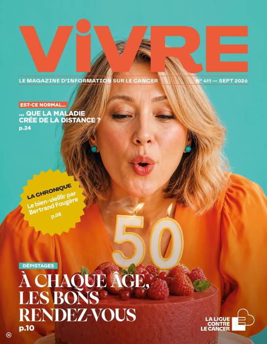 Couverture du numéro de septembre du magazine Vivre